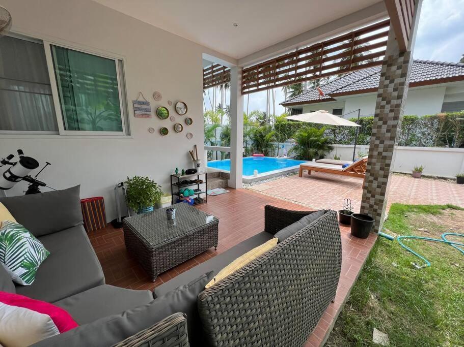 Holiday House Near Lamai With Swimming Pool. 2 Bedrooms Amphoe Koksamui Exteriör bild