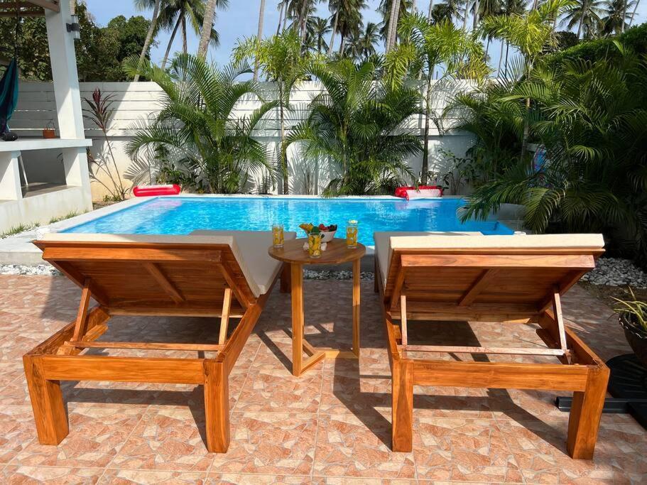Holiday House Near Lamai With Swimming Pool. 2 Bedrooms Amphoe Koksamui Exteriör bild