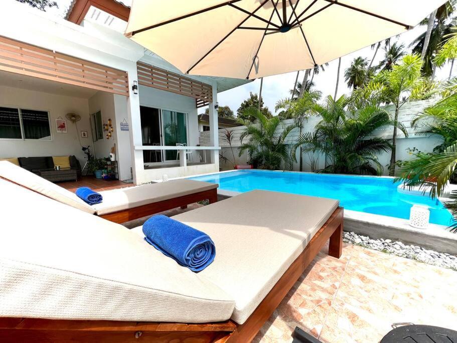 Holiday House Near Lamai With Swimming Pool. 2 Bedrooms Amphoe Koksamui Exteriör bild
